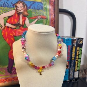 THE ARIES MINI YELLOW MUSHROOM CHAIN